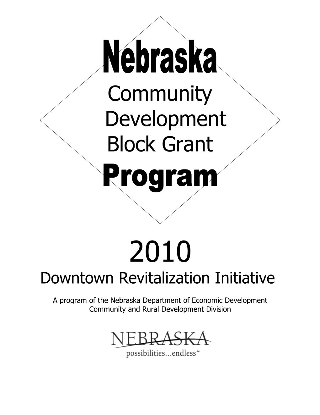 2010 Downtown Revitalization Letter of Intent