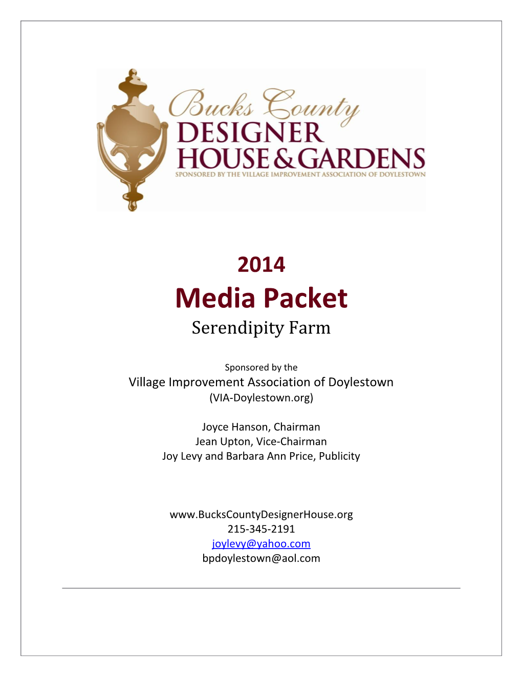 Serendipity Farm, 131 Pine Mill Circle, Doylestown, PA 18901