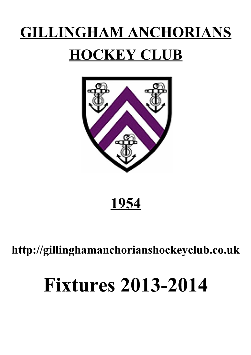 Mens 1St XI Fixtures