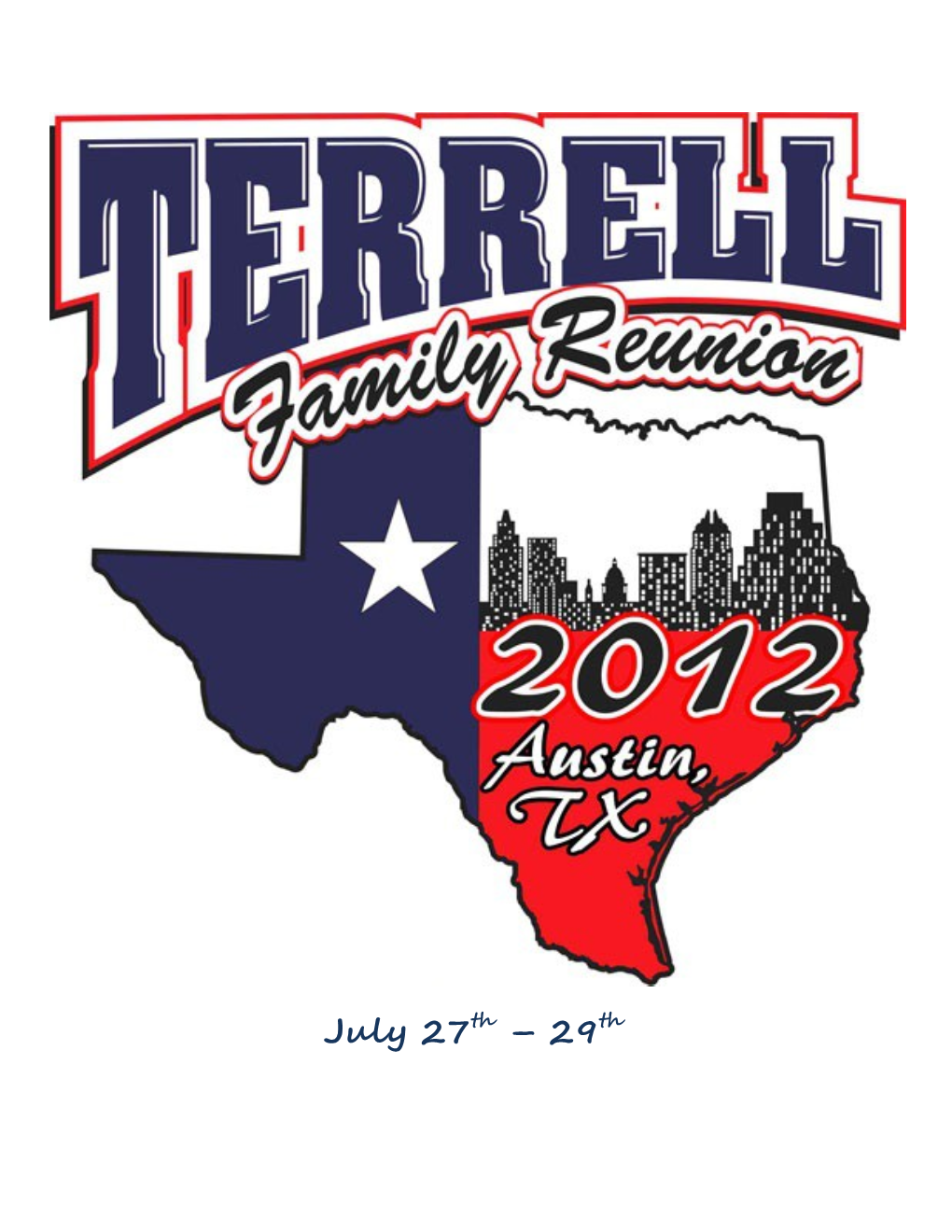 Family Reunion Registration Packet