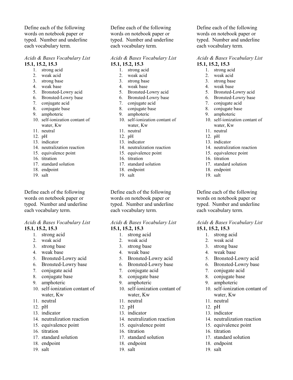 Physical & Chemical Changes