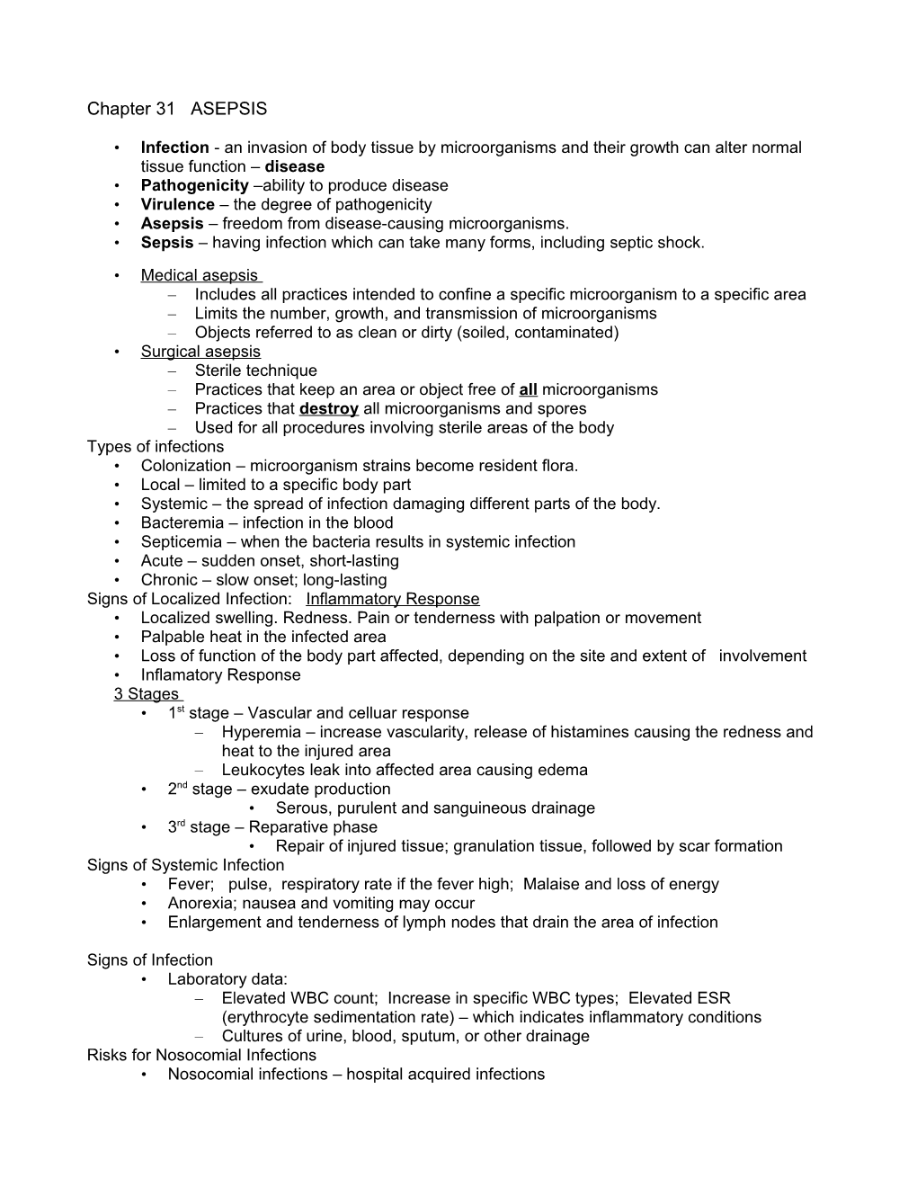 Pathogenicity Ability to Produce Disease