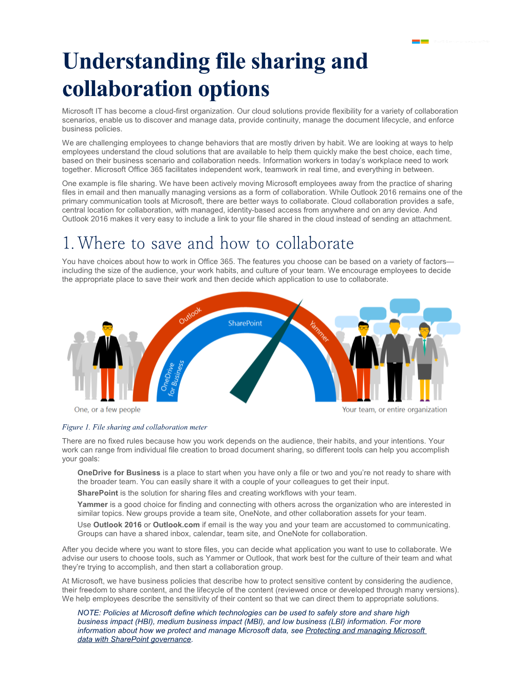 Understanding File Sharing and Collaboration Options