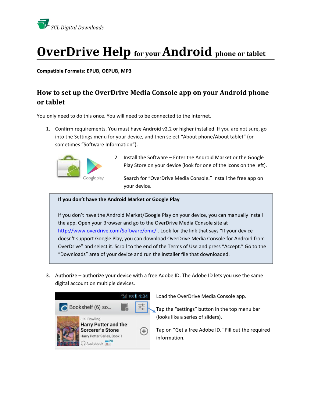 Overdrive Helpfor Yourandroidphone Or Tablet