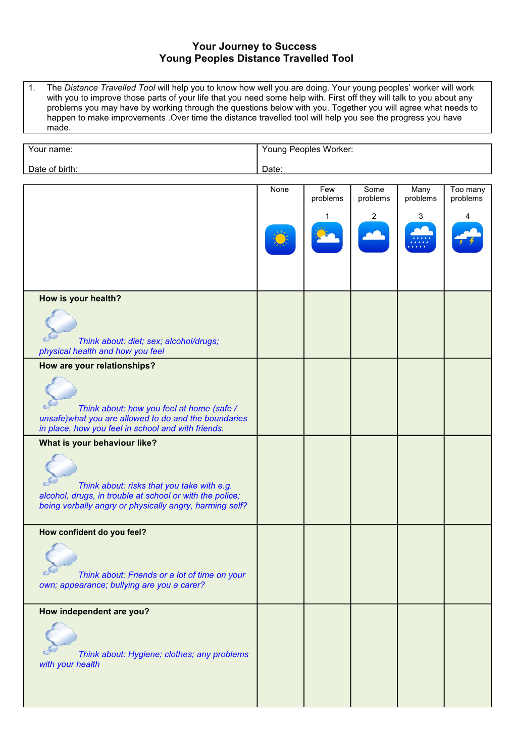 Common Assessment Framework (CAF)