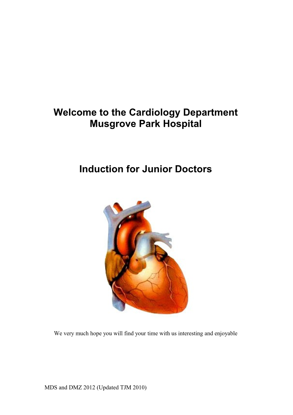 Welcome to the Cardiology Department