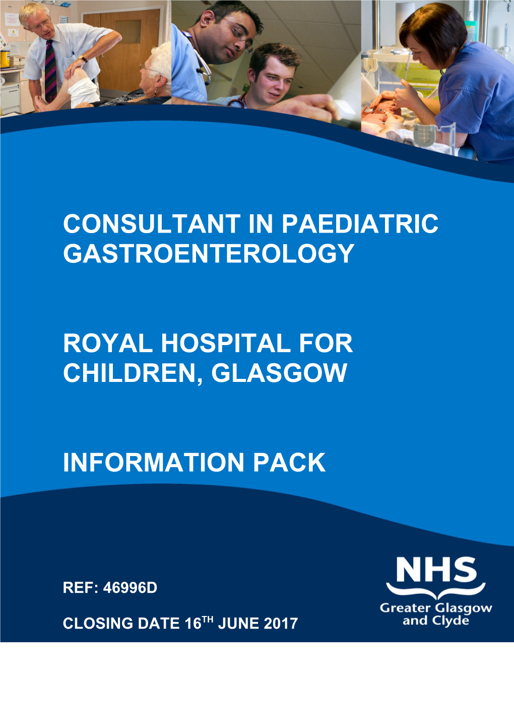 Consultant in Paediatric Gastroenterology