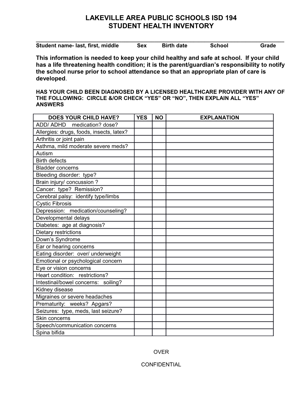 Lakeville Area Public Schools Isd 194