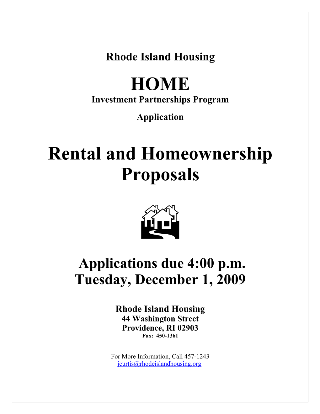 Rhode Island Housing Home Program
