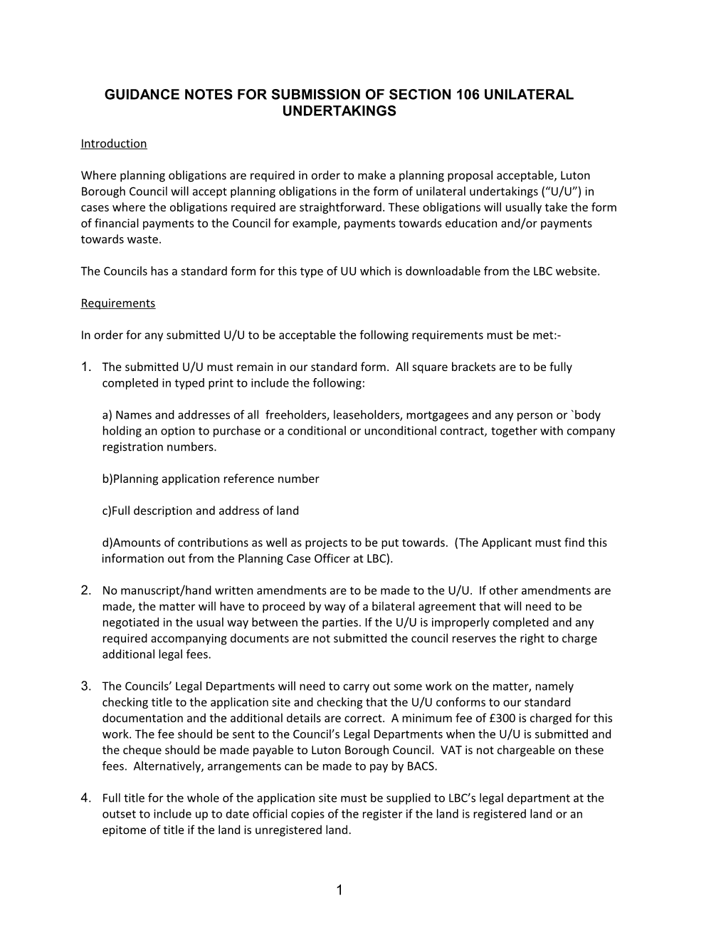 S106 UU Guidance Notes (SS Amendments)