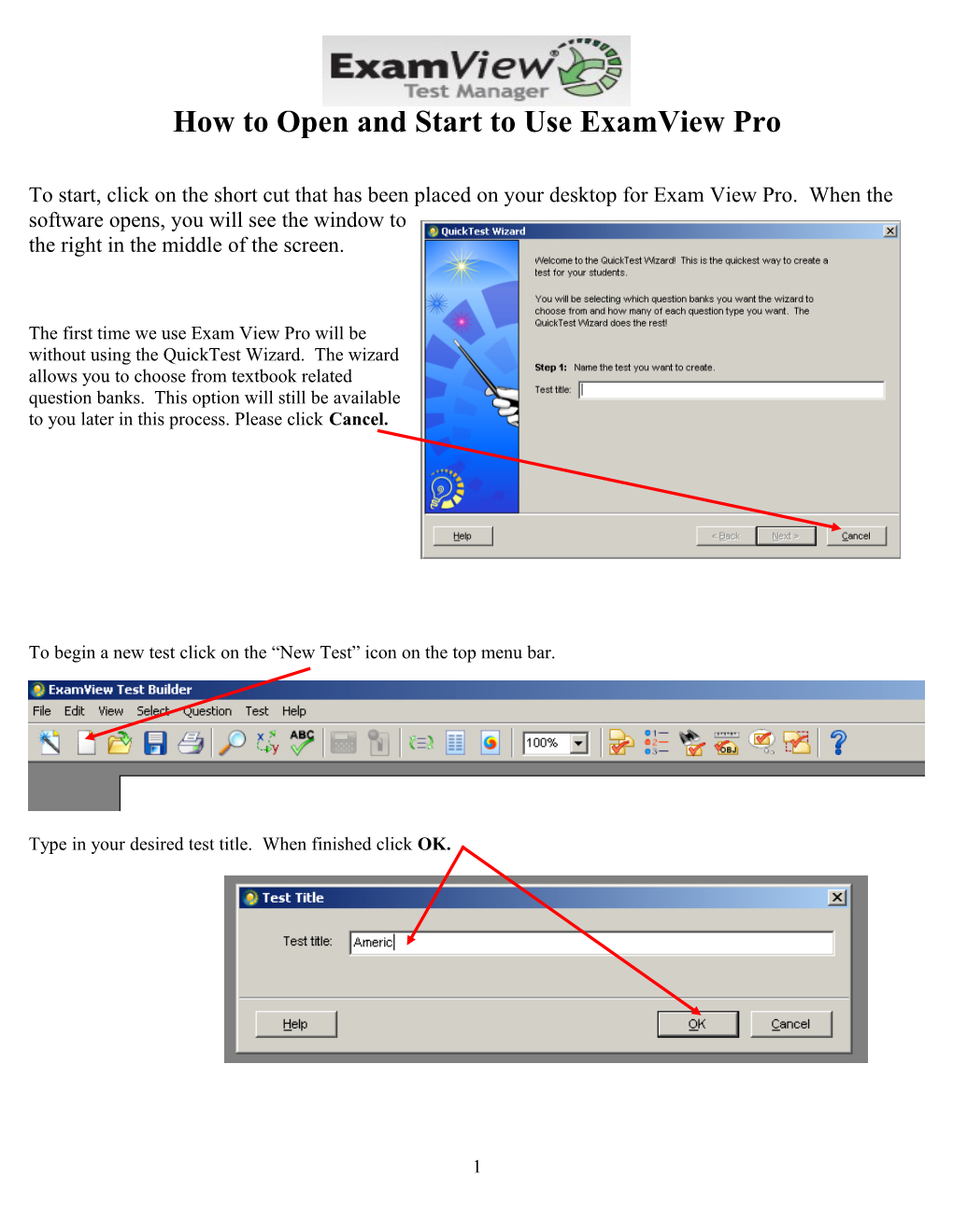 Examview Pro Software