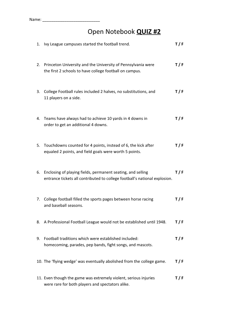 Open Notebook QUIZ #2