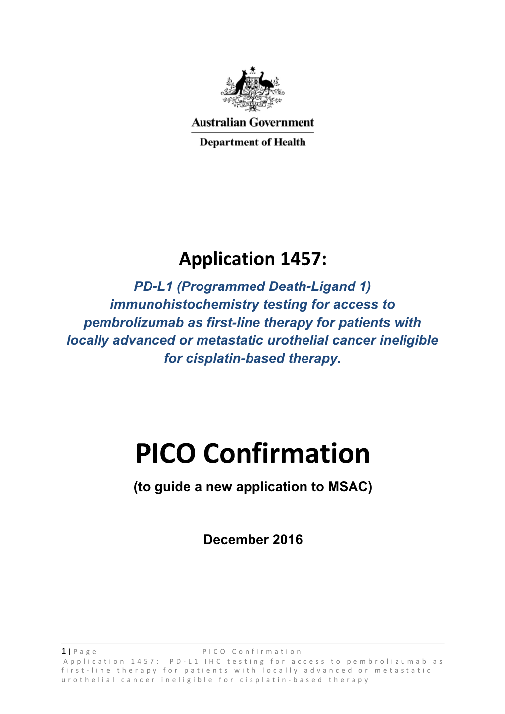 To Guide a New Application to MSAC