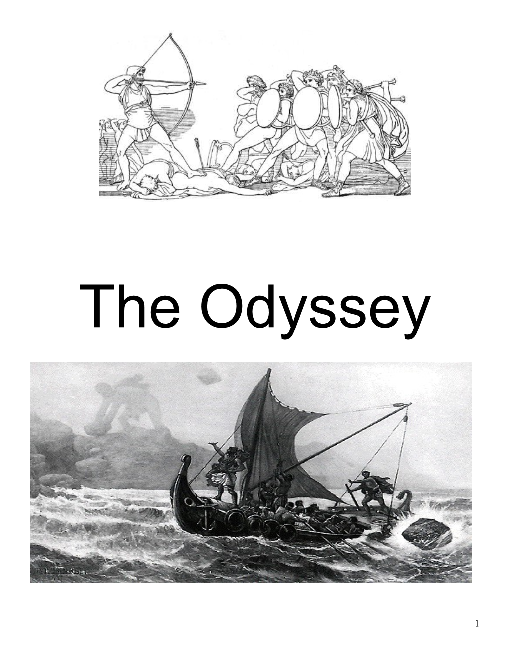 Background Notes on the Odyssey