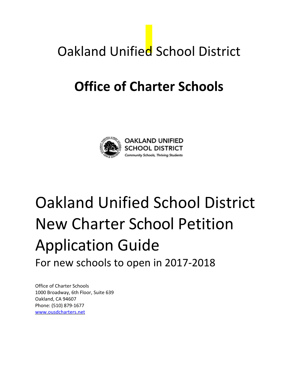 Officeof Charterschools