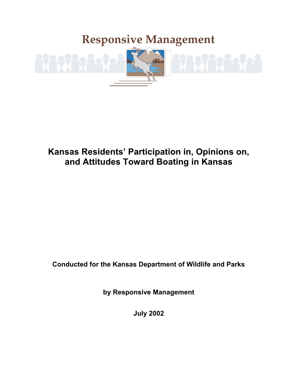Conducted for the Kansas Department of Wildlife and Parks