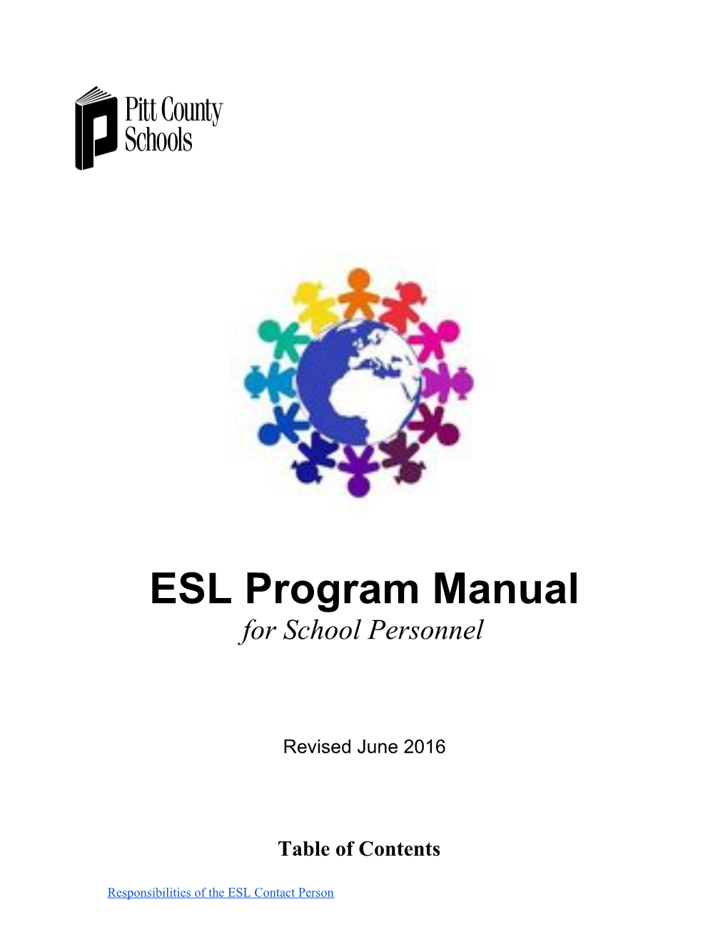 ESL Program Manual