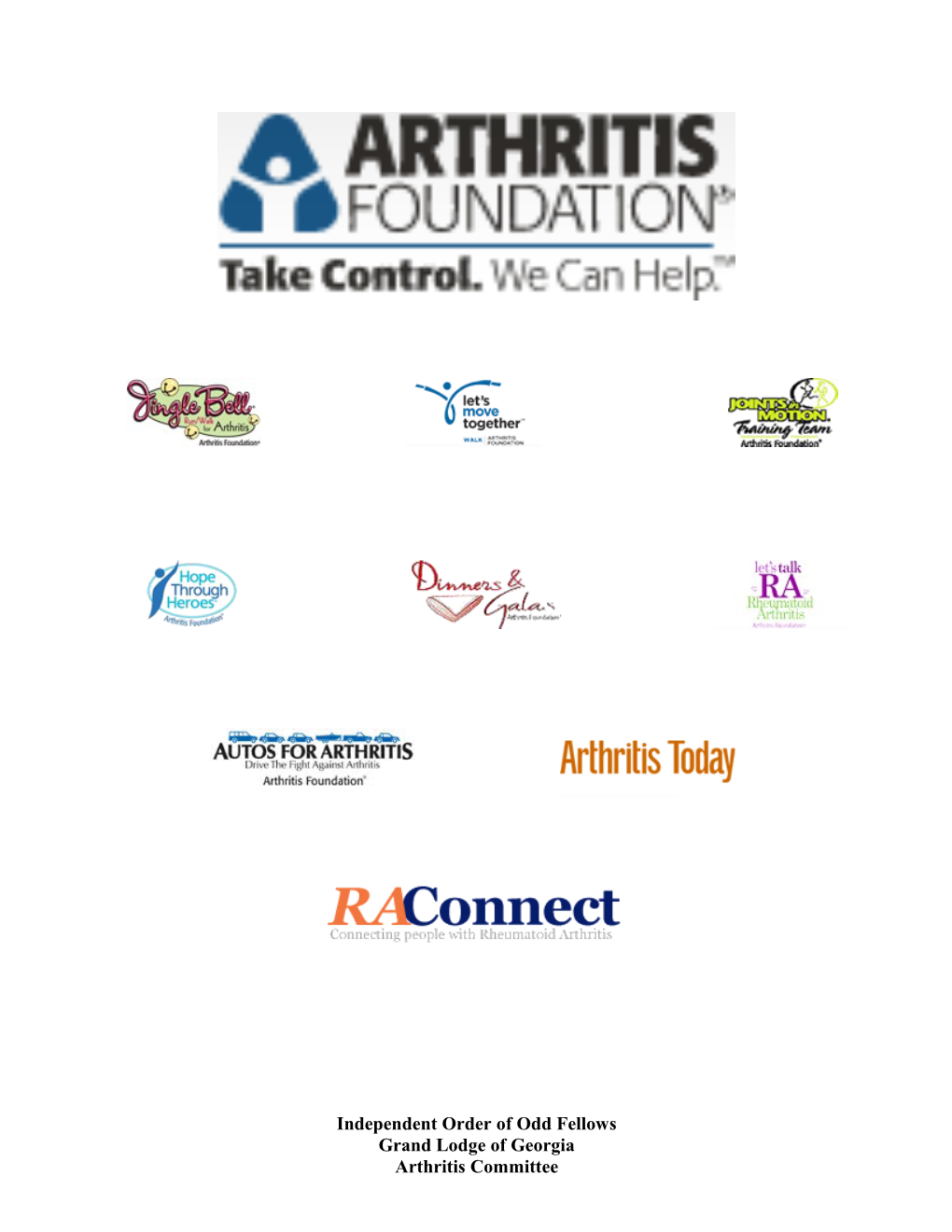 Letter from the Arthritis Committee
