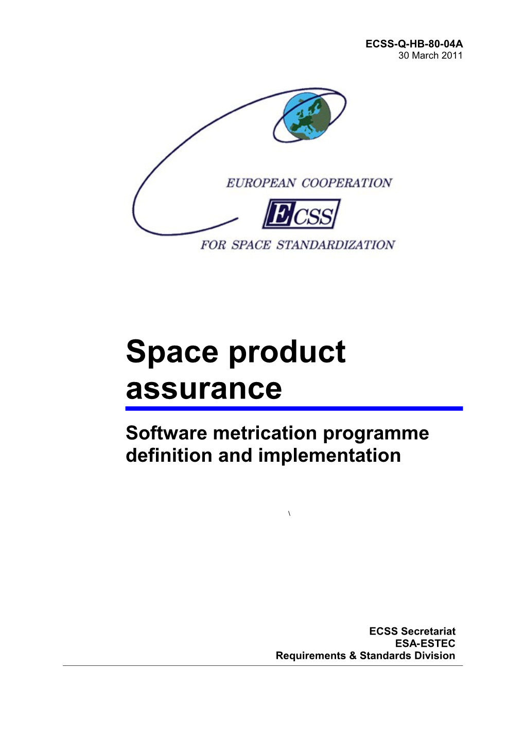 Space Product Assurance