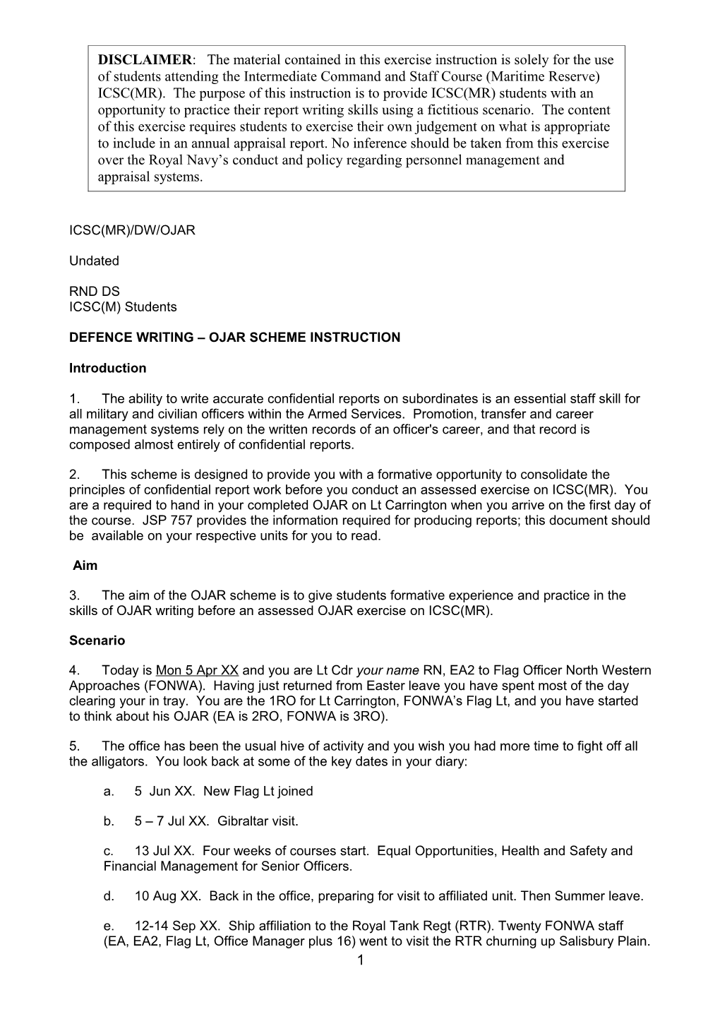 OJAR Scheme Instructions (RNDL)-V1-U