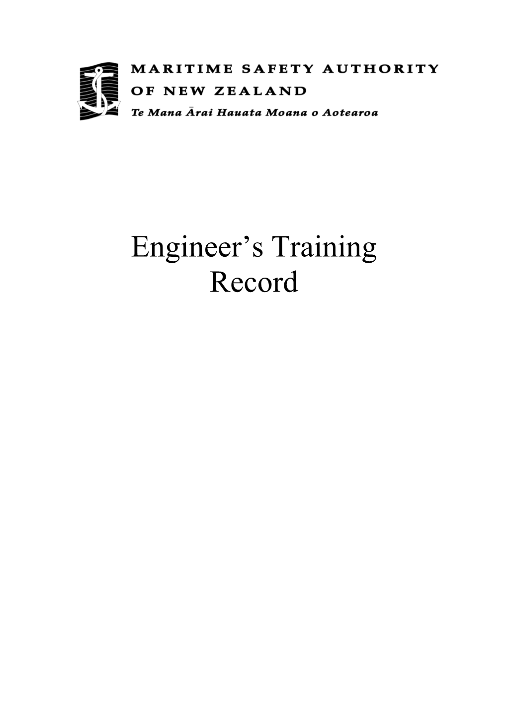 Engineer S Training