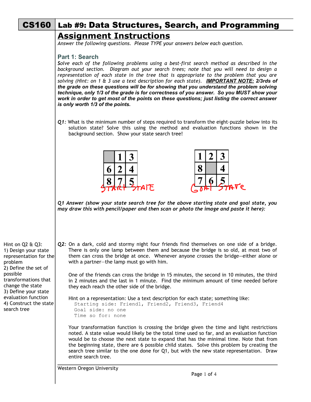 Assignment Instructions