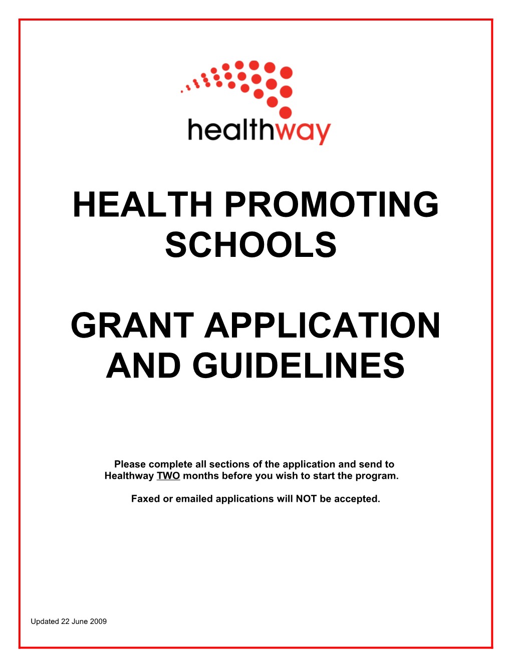 Health Promoting Schools