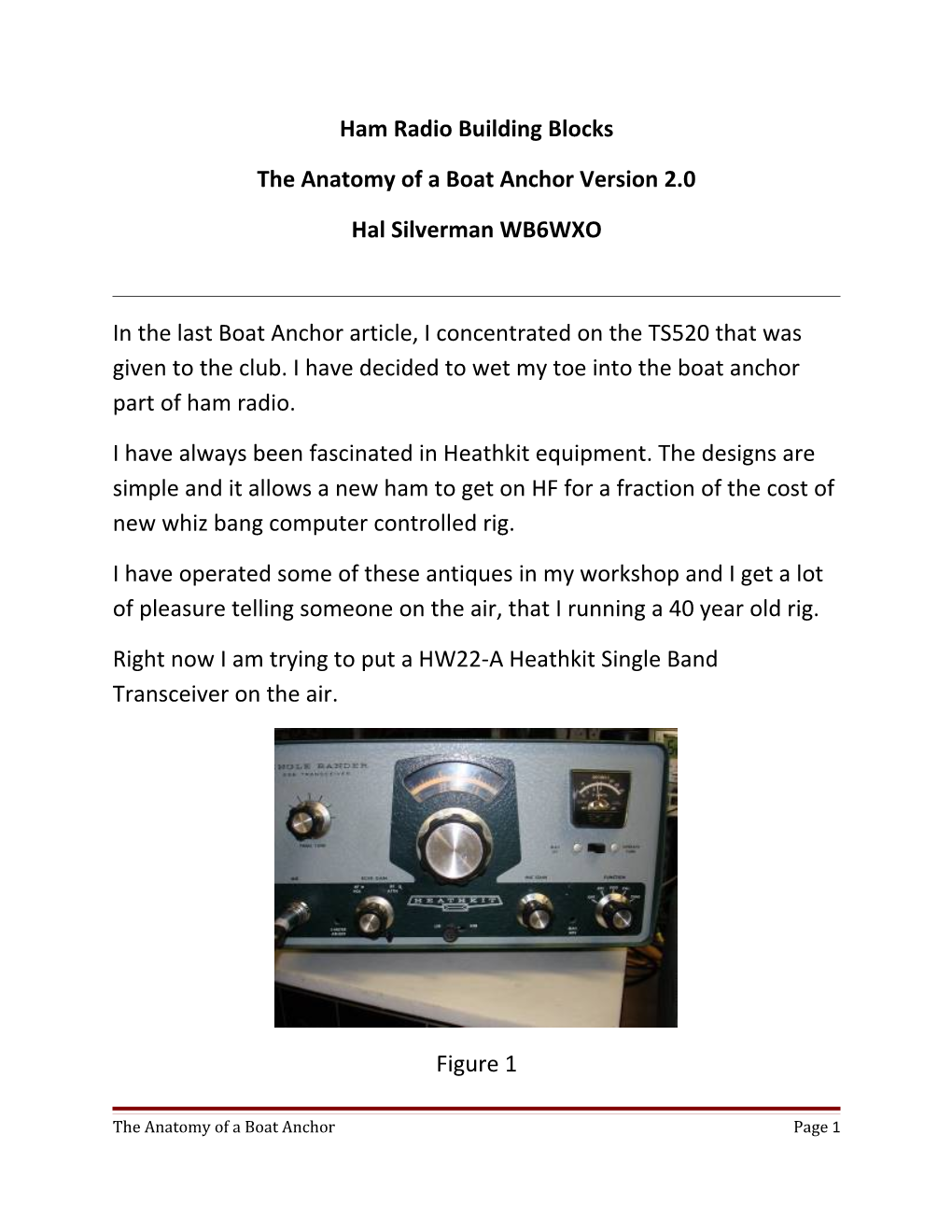 Ham Radio Building Blocks