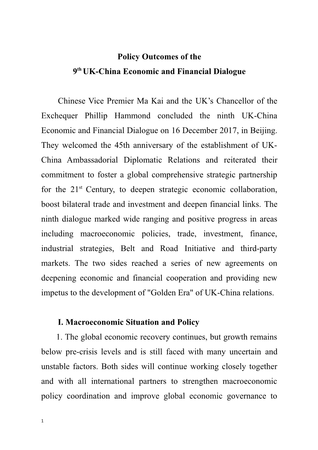 9Thuk-China Economic and Financial Dialogue