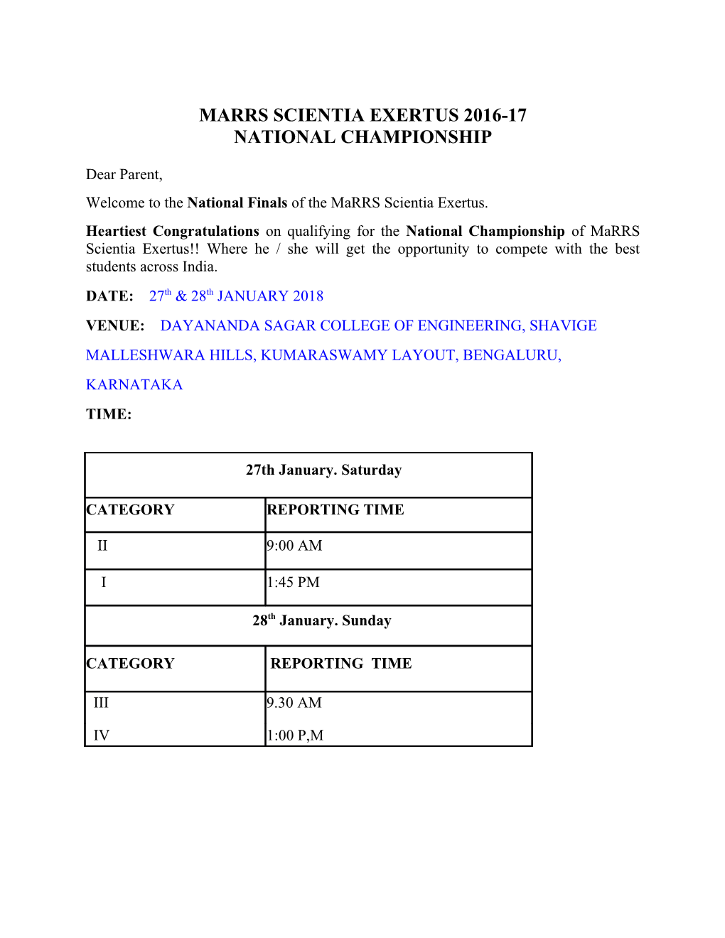 National Championship