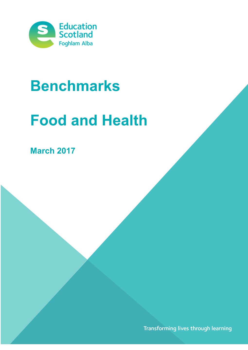 Guidance on Using Benchmarks for Assessment