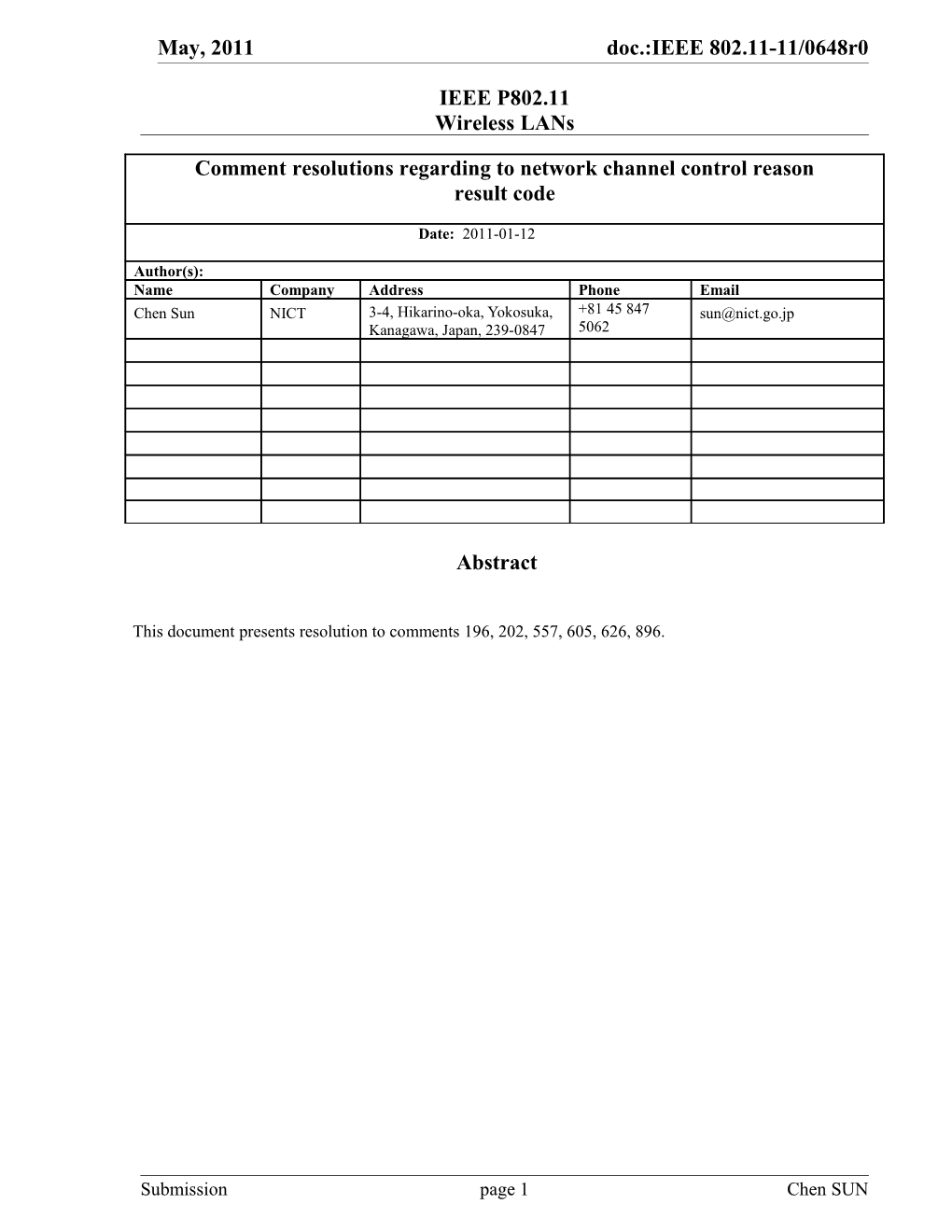 8.4.5.4 Network Channel Control Element