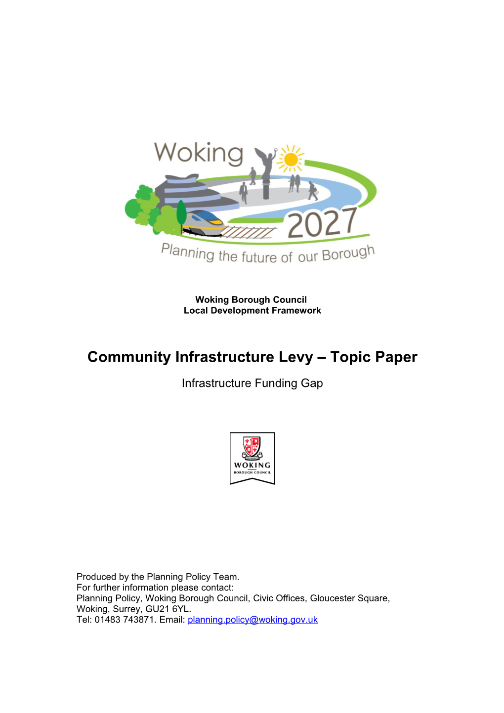 Community Infrastructure Levy Topic Paper