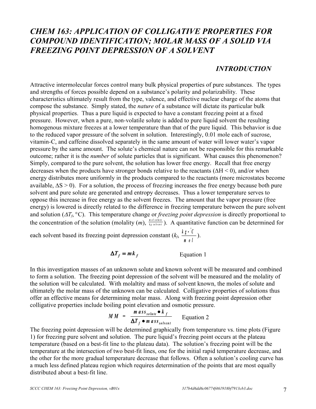 In Your Study of Interpaticle Forces You Learned That a Pure Substance S Physical Properties