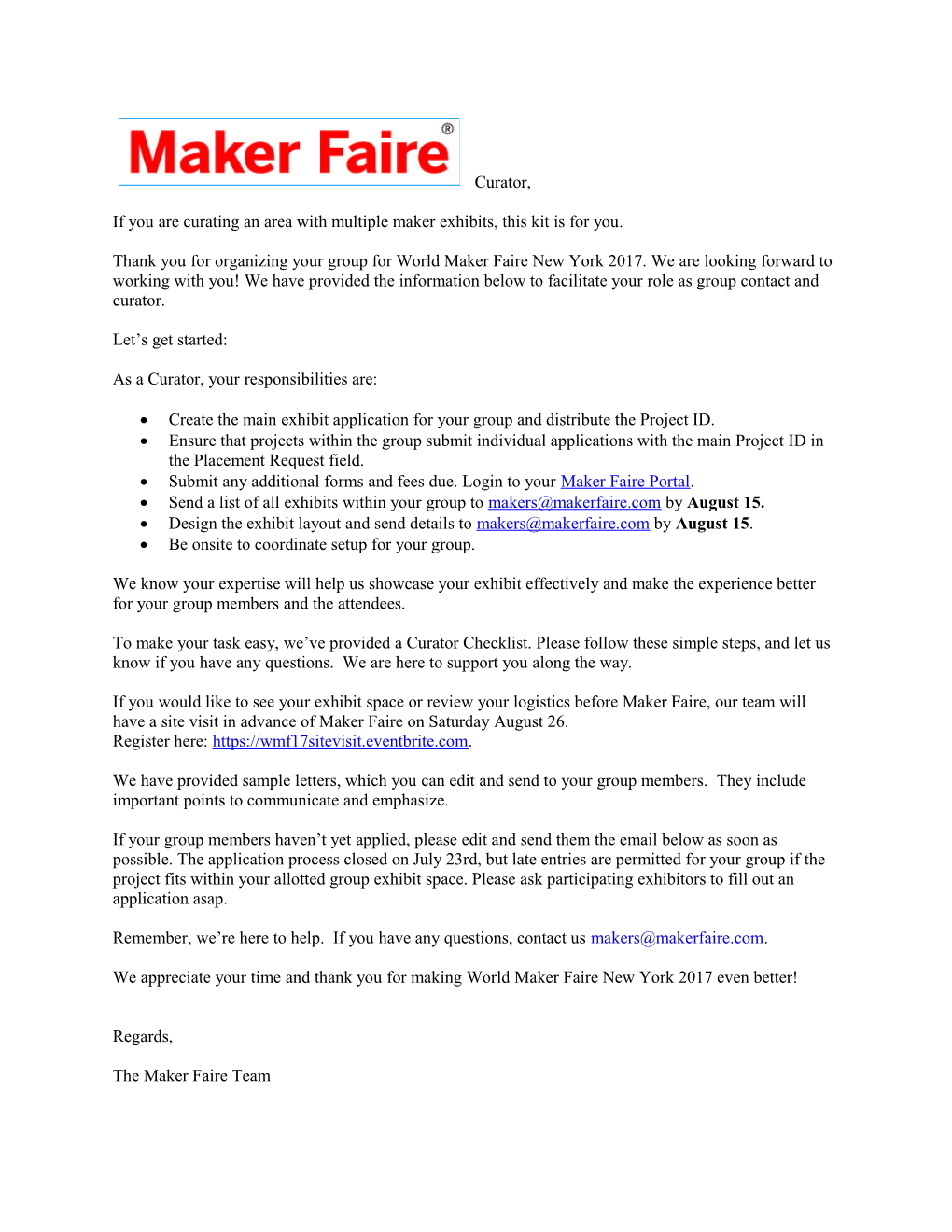 If You Are Curating an Area with Multiple Maker Exhibits, This Kit Is for You