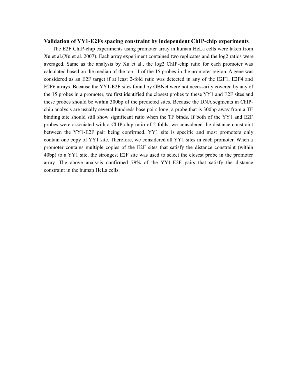 Table S2 Enriched TRANSFAC Motifs in the Five Clusters