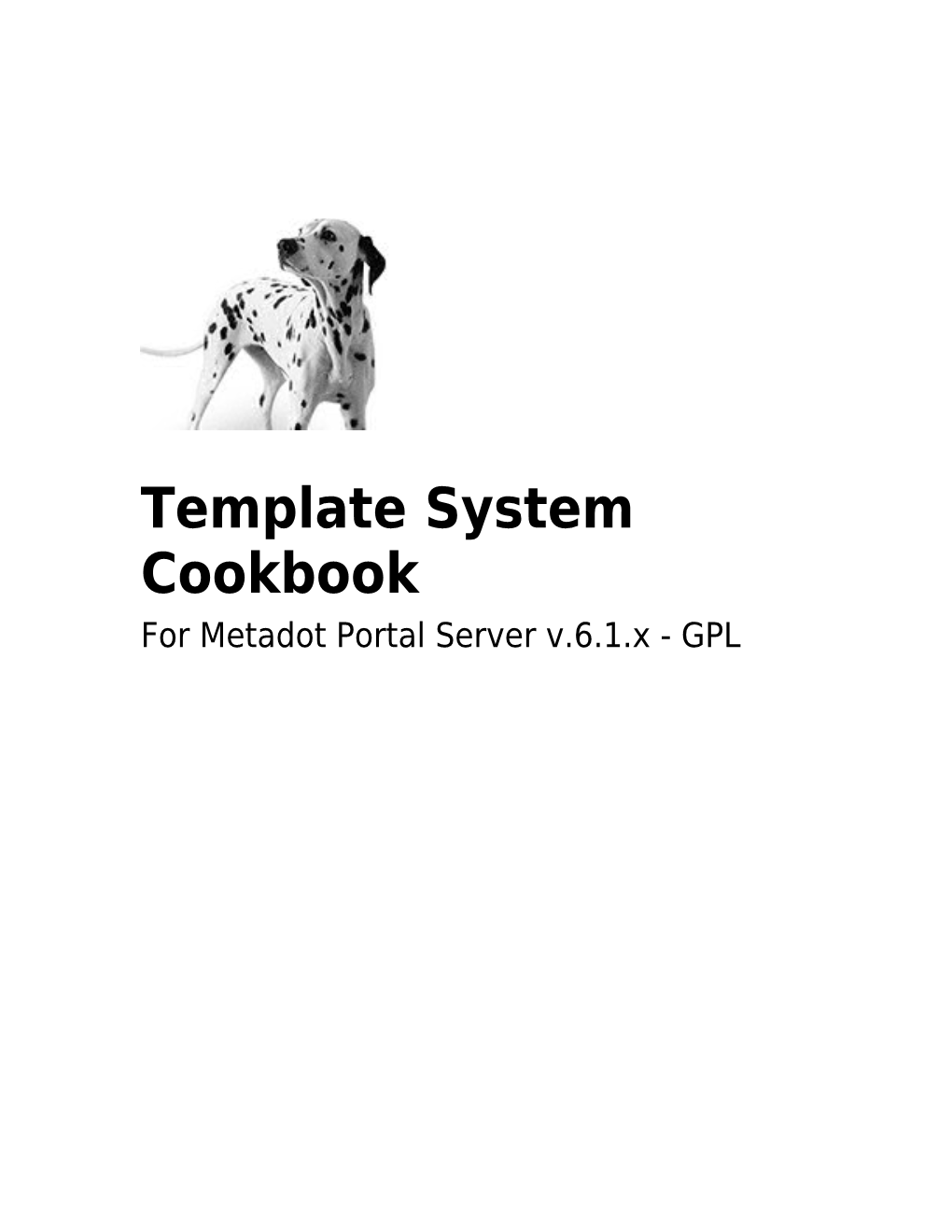 Template System Cookbook