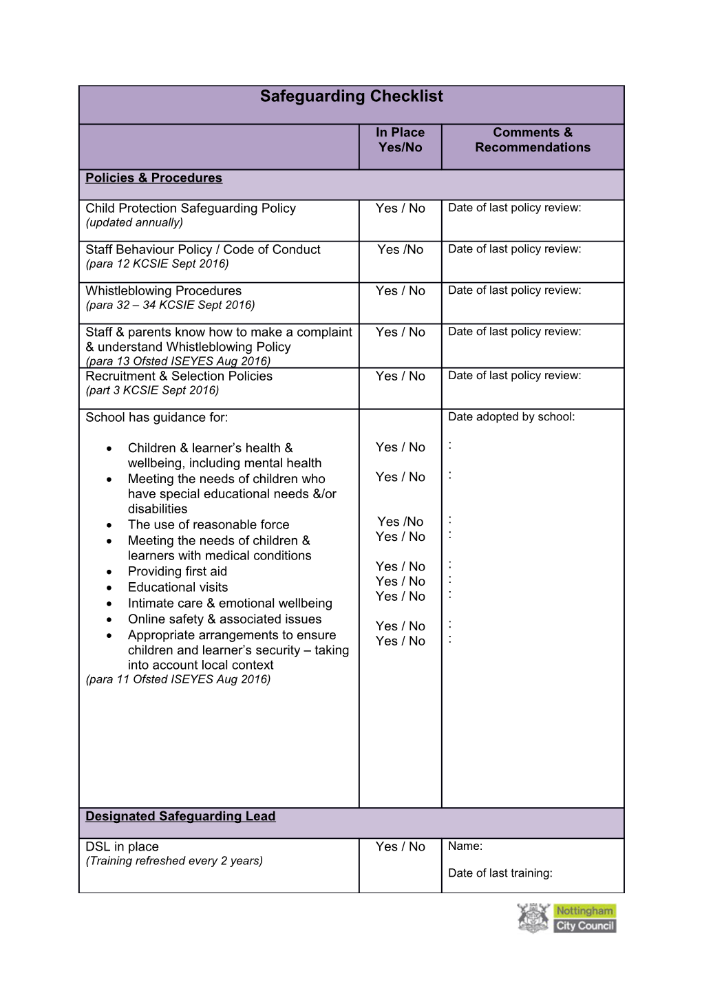 Children & Learner S Health & Wellbeing, Including Mental Health