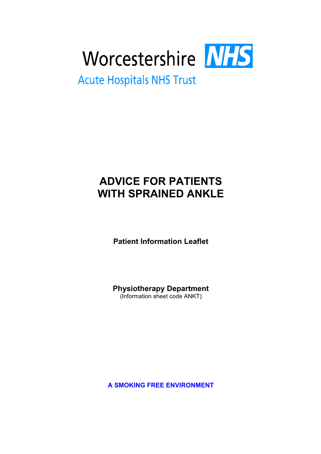 Advice for Patients