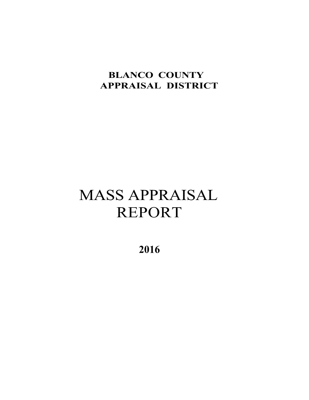Blanco Central Appraisal District