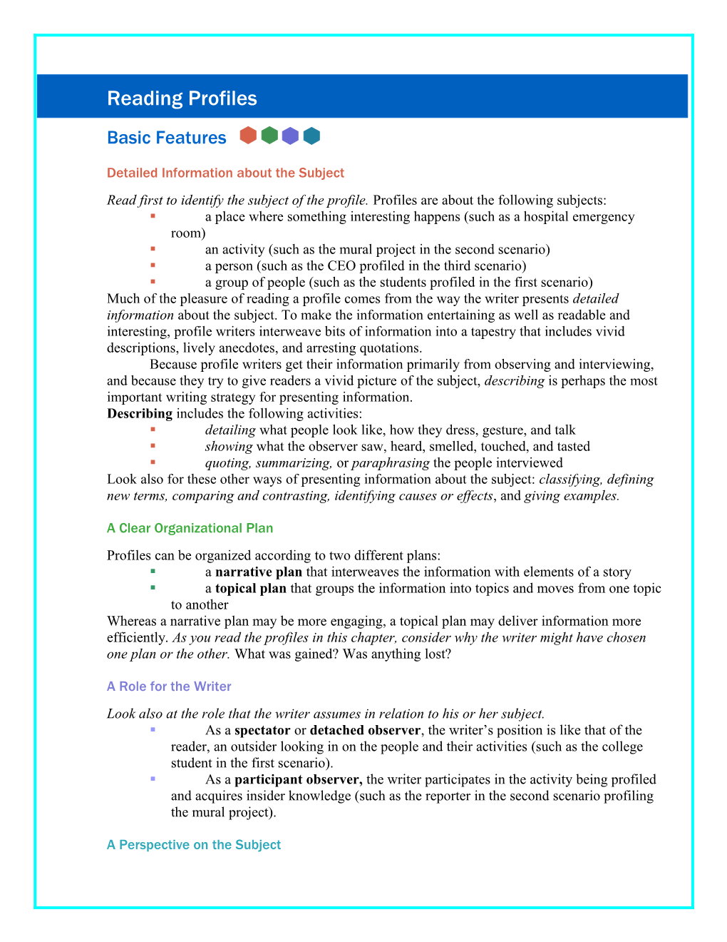 Critical Reading Guide