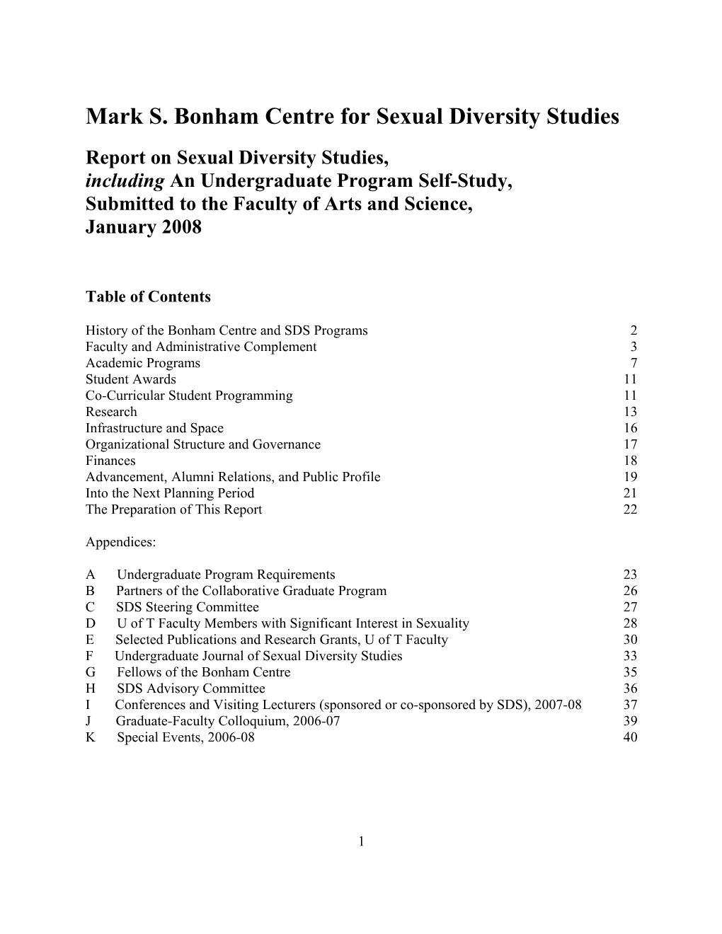 Mark S. Bonham Centre for Sexual Diversity Studies