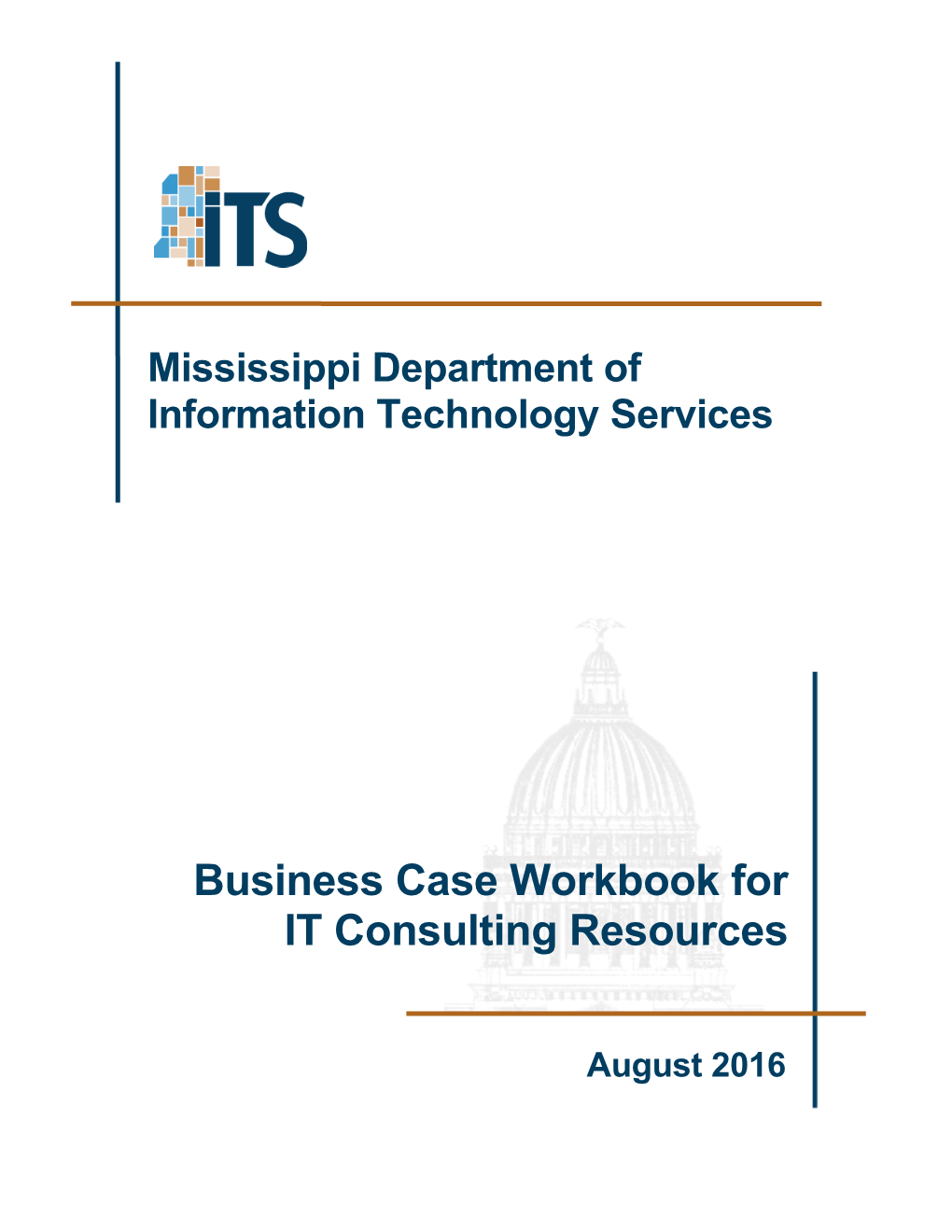 Mississippi Department of Information Technology Services (ITS) Legislation