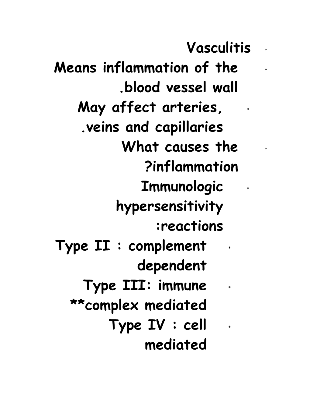 Means Inflammation of the Blood Vessel Wall