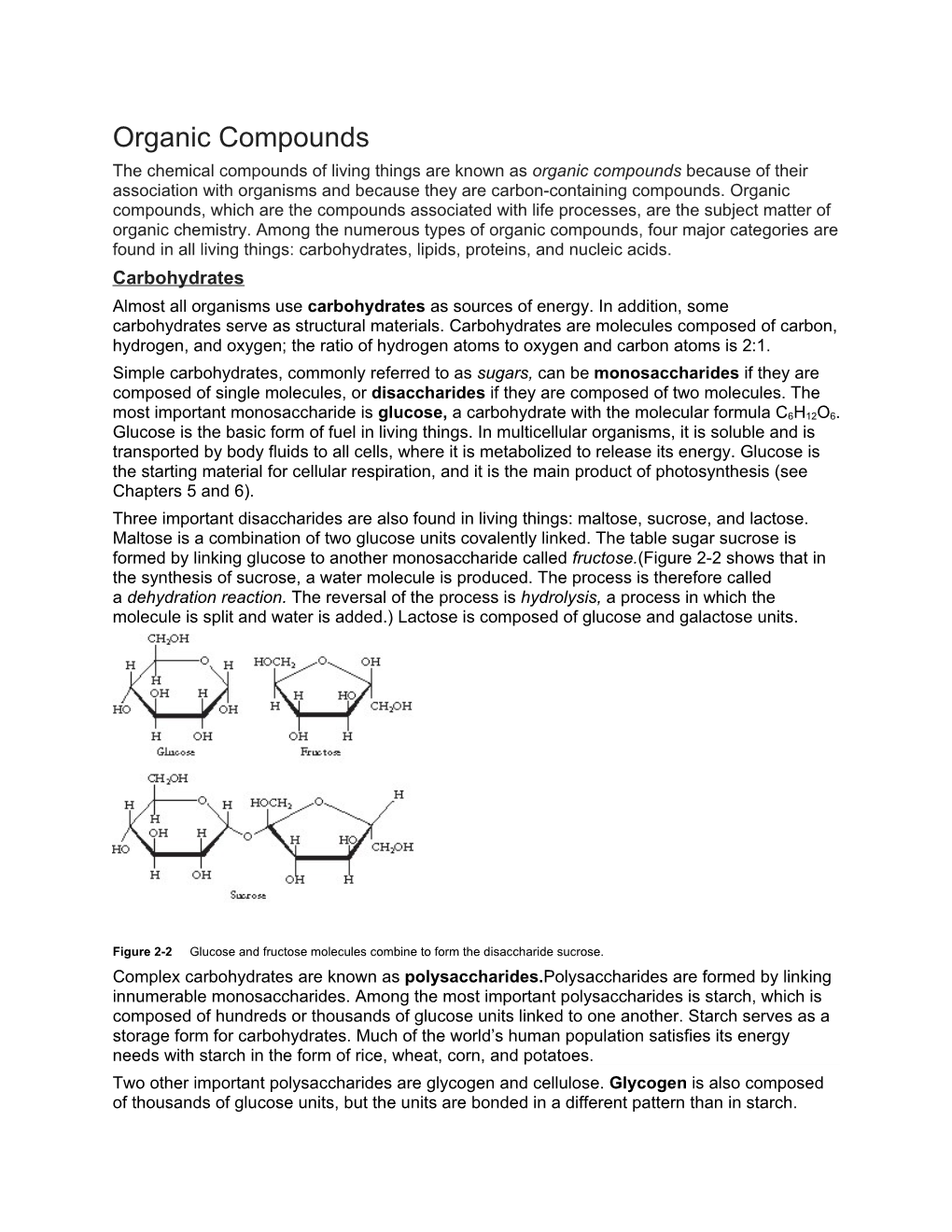 Organic Compounds