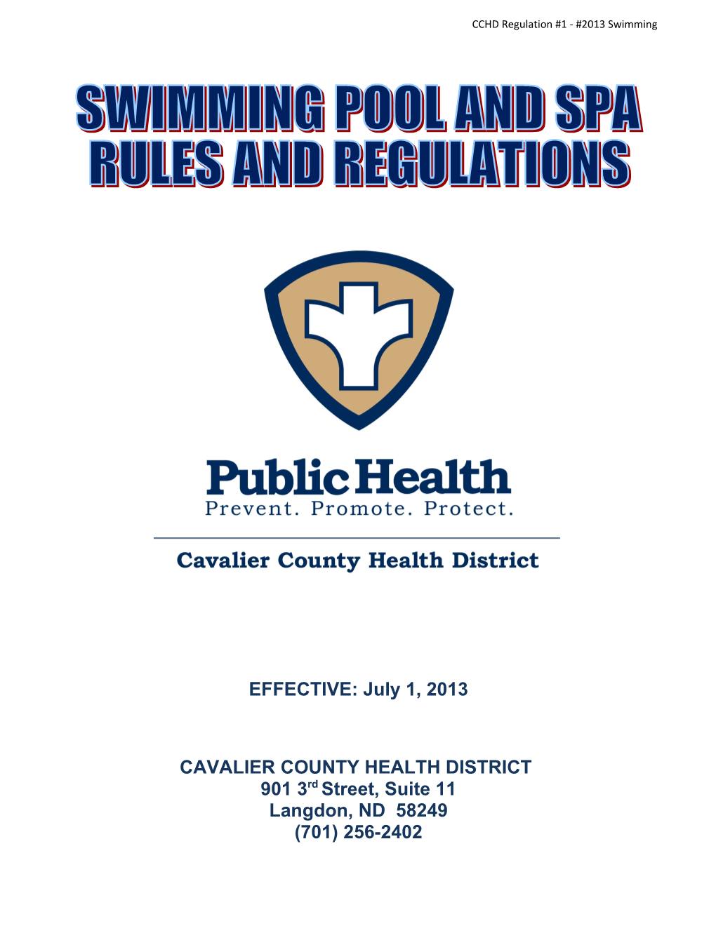 Cavalier County Health District