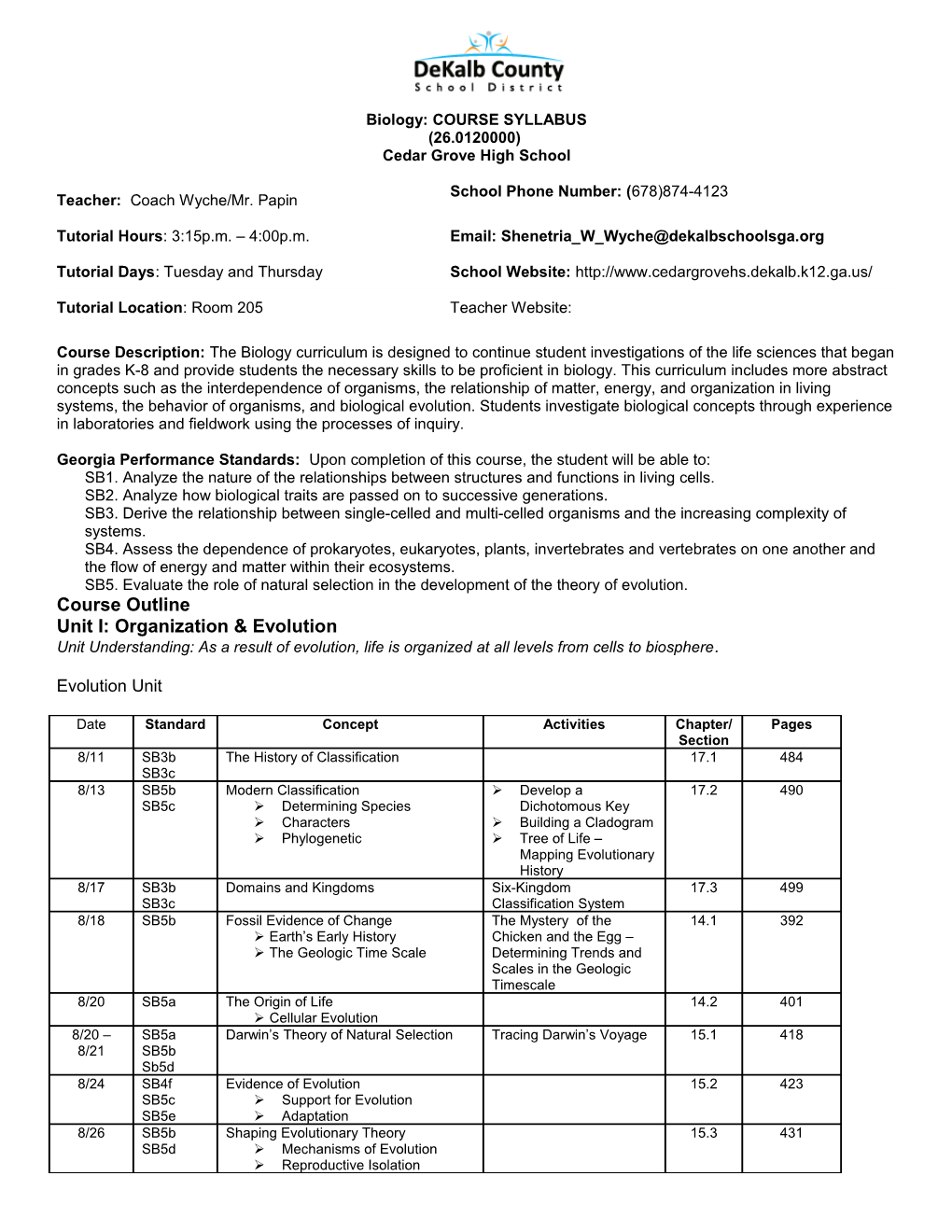 Course Title Here Course Syllabus