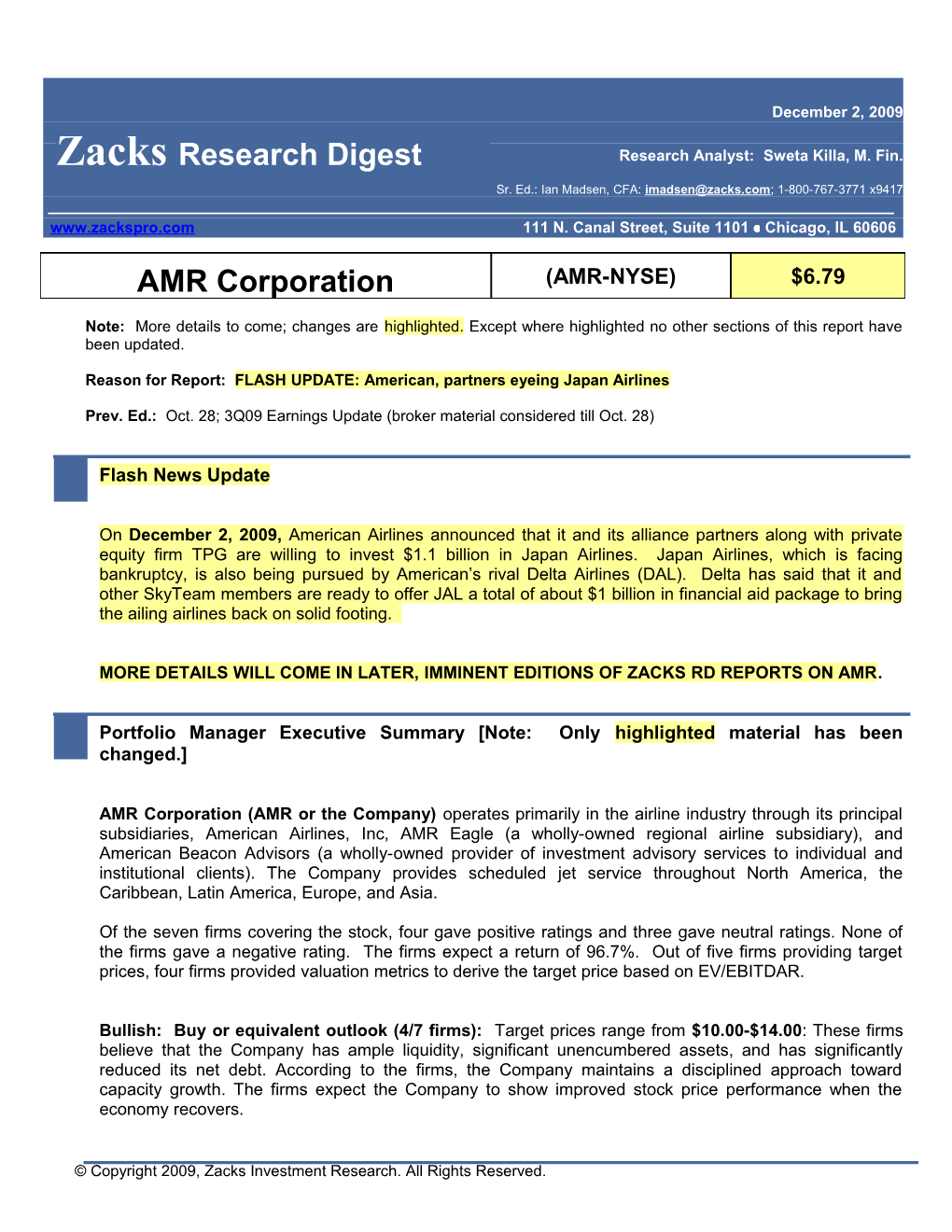 Research Analyst: Sweta Killa, M. Fin