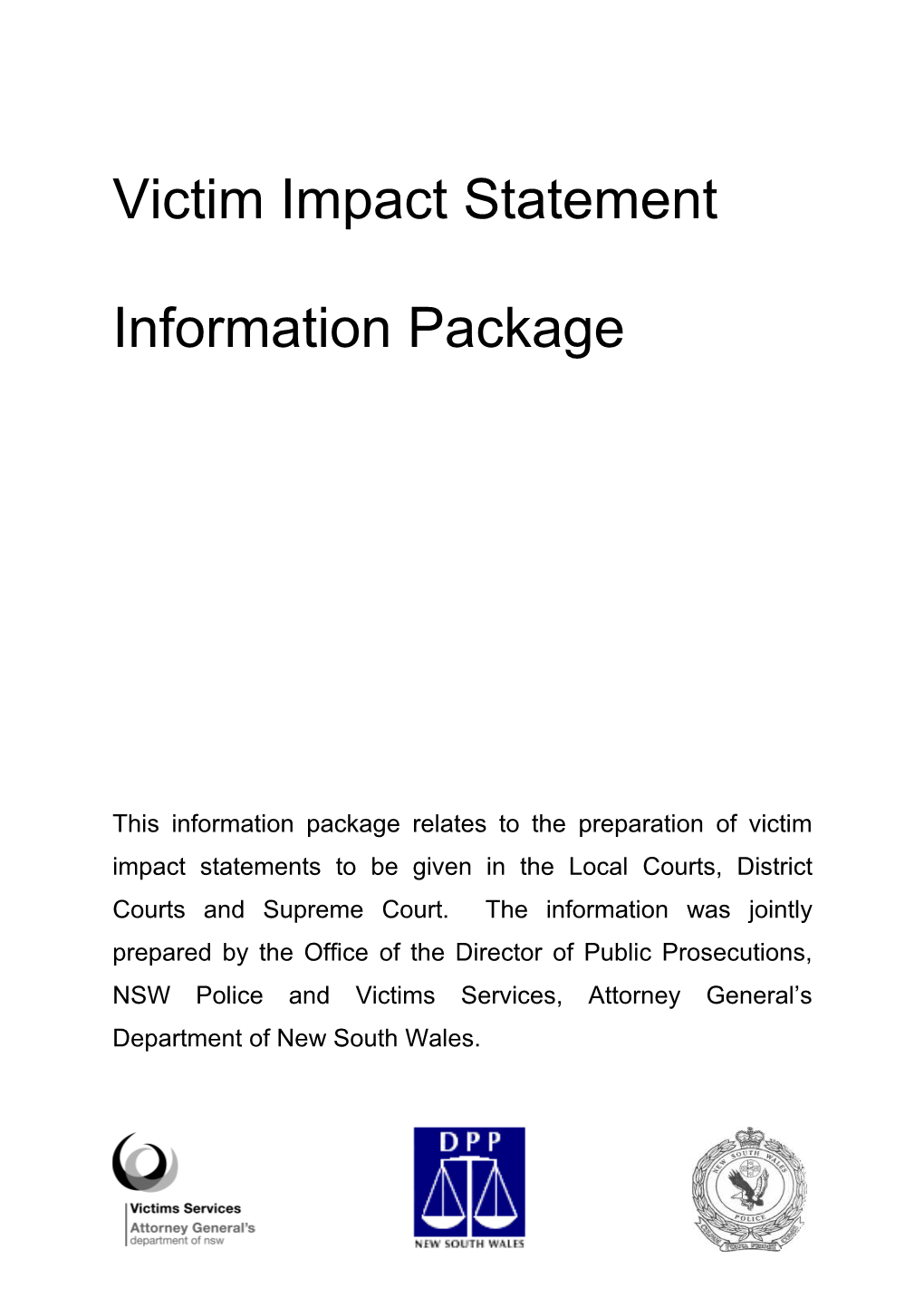 What Is a Victim Impact Statement