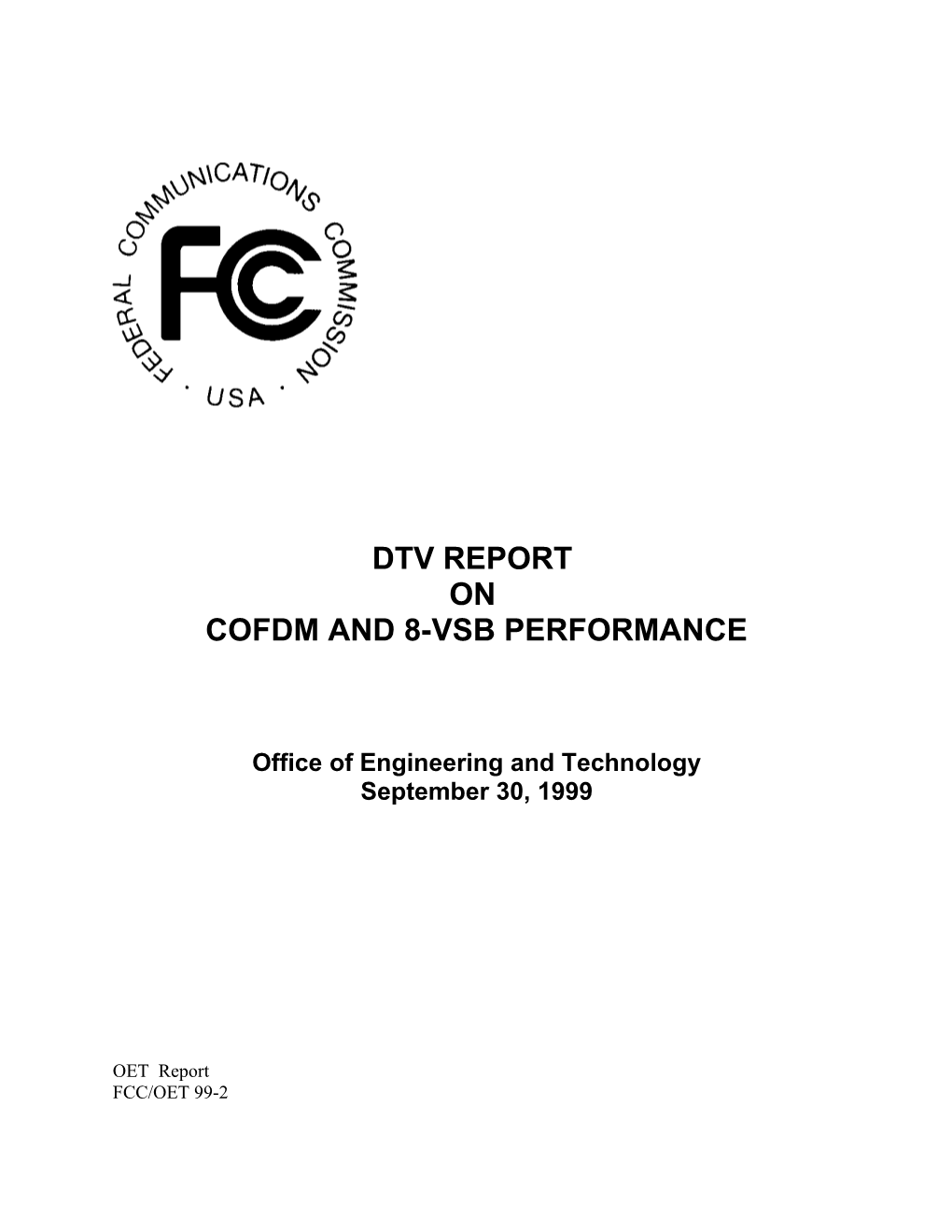 Cofdm and 8-Vsb Performance